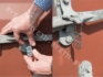 sigillo a lucchetto in metallo metal padlock montaggio